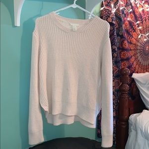 Cream oversized HM sweater